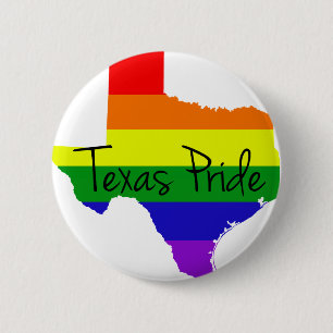 Badge Rond 5 Cm Gay pride du Texas