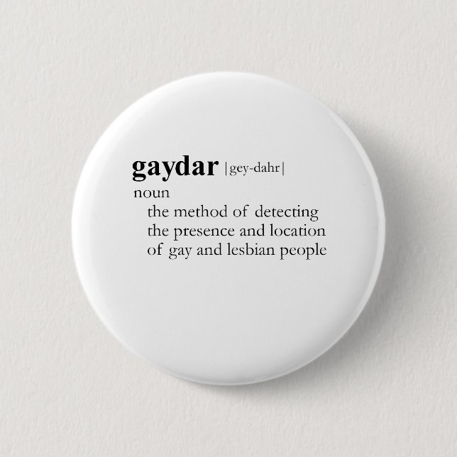 BADGE ROND 5 CM GAYDAR (Devant)