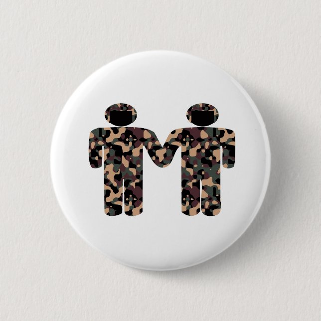 Badge Rond 5 Cm Gays en uniforme (Devant)