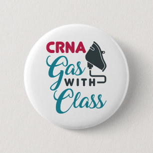Badge Rond 5 Cm Gaz CRNA avec appréciations amusantes de classe