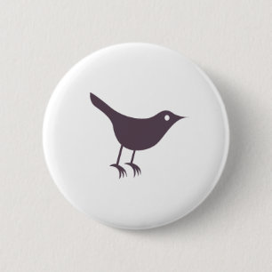 Badge Rond 5 Cm Gazouillement