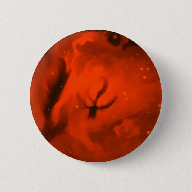Badge Rond 5 Cm Géant rouge (Devant)