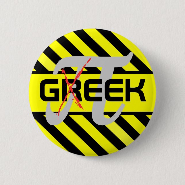 Badge Rond 5 Cm Geek (Devant)