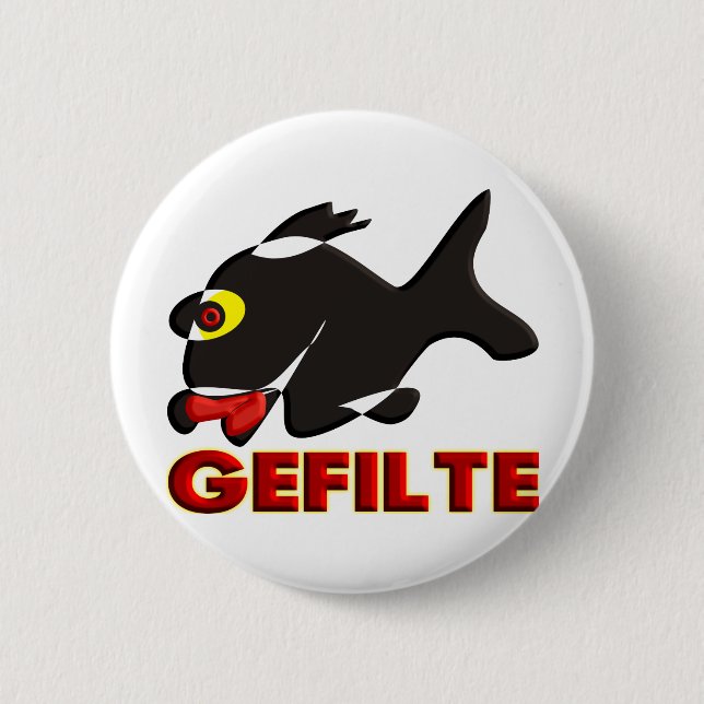 Badge Rond 5 Cm Gefilte (Devant)