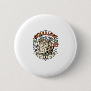 Badge Rond 5 Cm Généalogie Arbre Généalogique Chat Généalogie Arbr
