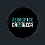 Badge Rond 5 Cm Génie aérospatial amusant C'est la science des fus<br><div class="desc">ingénierie aérospatiale. Ce n'est pas sorcier. Attendez, oui. Marchandises amusantes pour les ingénieurs geeks et nerd qui aiment l'humour, citations pleines d'esprit et blagues. Conception cool à porter sur votre travail et montrer votre passion dans l'aéronautique, les engins spatiaux et la science des fusées. Grand cadeau pour papa, père, mère,...</div>