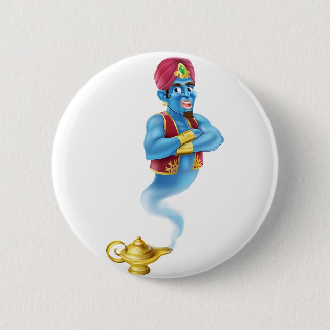 Badge Rond 5 Cm Génie de bande dessinée (Devant)