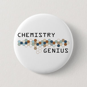 Badge Rond 5 Cm Génie de chimie