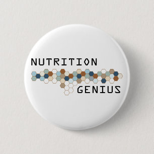 Badge Rond 5 Cm Génie de nutrition