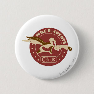 Badge Rond 5 Cm Génie du Coyote