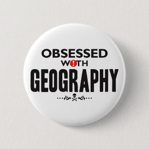 Badge Rond 5 Cm Géographie hantée