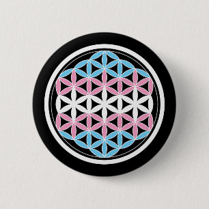 Badge Rond 5 Cm géométrie sacrée