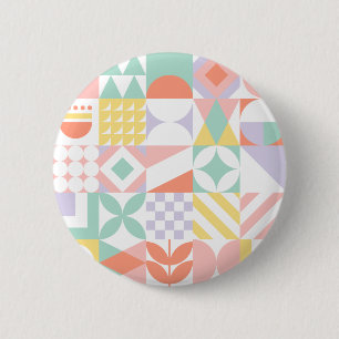 Badge Rond 5 Cm géométrique n° 32