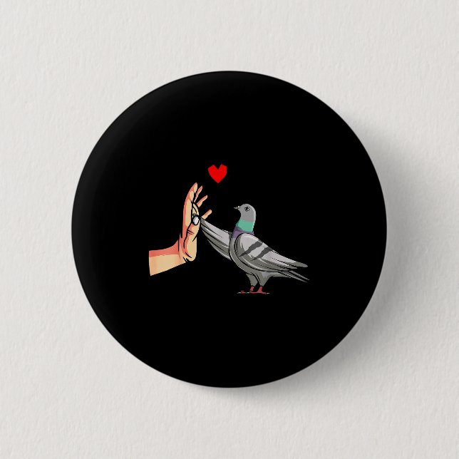 Badge Rond 5 Cm Geon Lover Men Women Kids  (Devant)