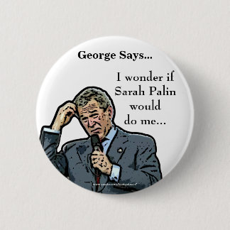 Badge Rond 5 Cm George dit… le bouton personnalisable de George