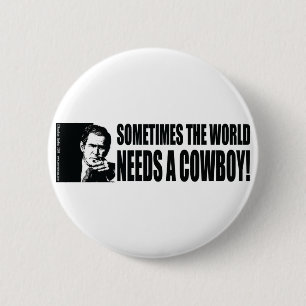 Badge Rond 5 Cm George W. Bush