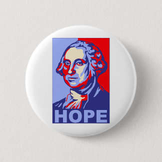 Badge Rond 5 Cm George Washington