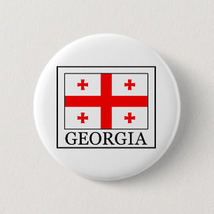 Badge Rond 5 Cm Géorgie