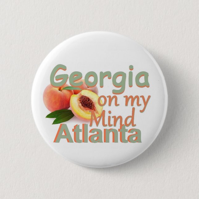 BADGE ROND 5 CM GÉORGIE (Devant)