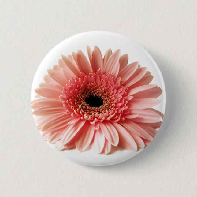 Badge Rond 5 Cm Gerbera (Devant)