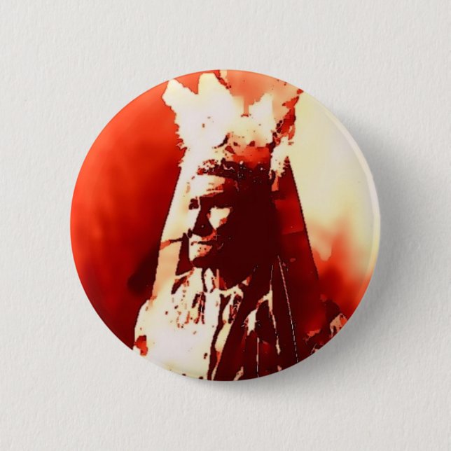 Badge Rond 5 Cm Geronimo (Devant)