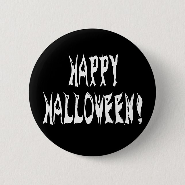 Badge Rond 5 Cm Ghost Halloween (Devant)