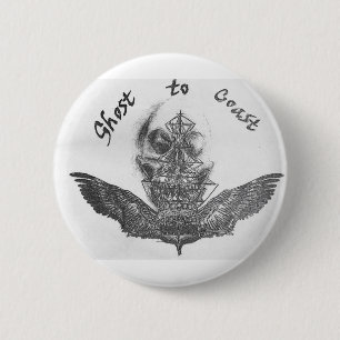Badge Rond 5 Cm ghostship
