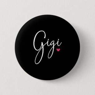 Badge Rond 5 Cm Gigi Cadeaux femmes grand-mère cadeaux de Noël pet
