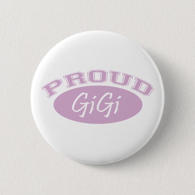 Badge Rond 5 Cm GiGi fier (Devant)