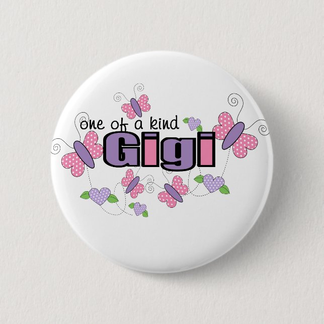Badge Rond 5 Cm Gigi Unique (Devant)
