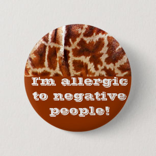 Badge Rond 5 Cm Giraffe Skin_