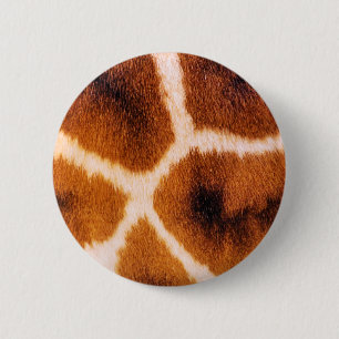 BADGE ROND 5 CM GIRAFFES