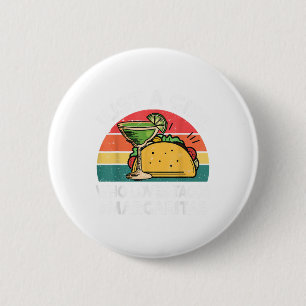 Badge Rond 5 Cm Girl Love Tacos Margarita Chemise Cinco De Mayo Me