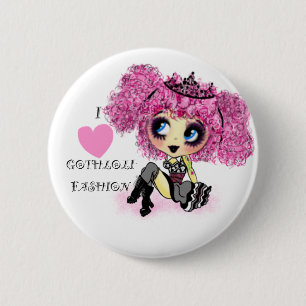Badge Rond 5 Cm Girly Gifts Harajuku Style fille