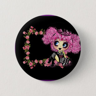 Badge Rond 5 Cm Girly Gifts Harajuku Style fille