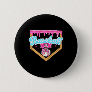 Badge Rond 5 Cm Glace Bysebyll Goutte Drôle Sport Jour De Match By