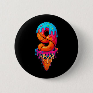 Badge Rond 5 Cm Glace de baseball Drip 9 ans Drip 9e