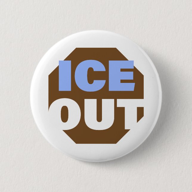 BADGE ROND 5 CM GLACE FONDUE (Devant)
