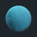 Badge Rond 5 Cm Glaces Water Ice Blue Frost Chic Winter métallc<br><div class="desc">Christmas Season,  Wintertime,  Frozen Water Ice Blue Frost Chic Winter Metallic Solive Style</div>