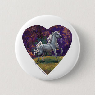 Badge Rond 5 Cm Glade Unicorn
