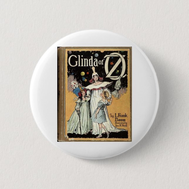 Badge Rond 5 Cm Glinda d'once (Devant)