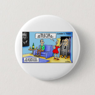 Badge Rond 5 Cm Glisse dans un Teddy..Roosevelt Cadeaux Drôles Mug