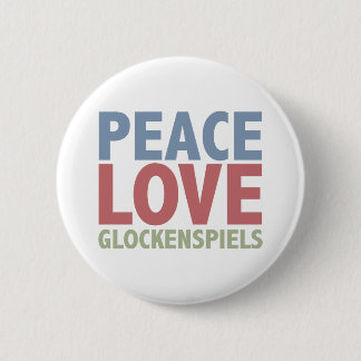 Badge Rond 5 Cm Glockenspiels d'amour de paix