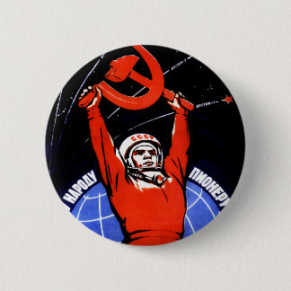 Badge Rond 5 Cm Gloire de l'espace