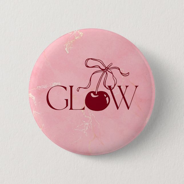 Badge Rond 5 Cm Glow (Devant)