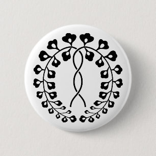 Badge Rond 5 Cm glycine Ichijo