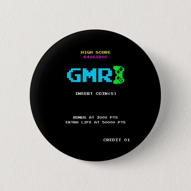 BADGE ROND 5 CM GMR (Devant)