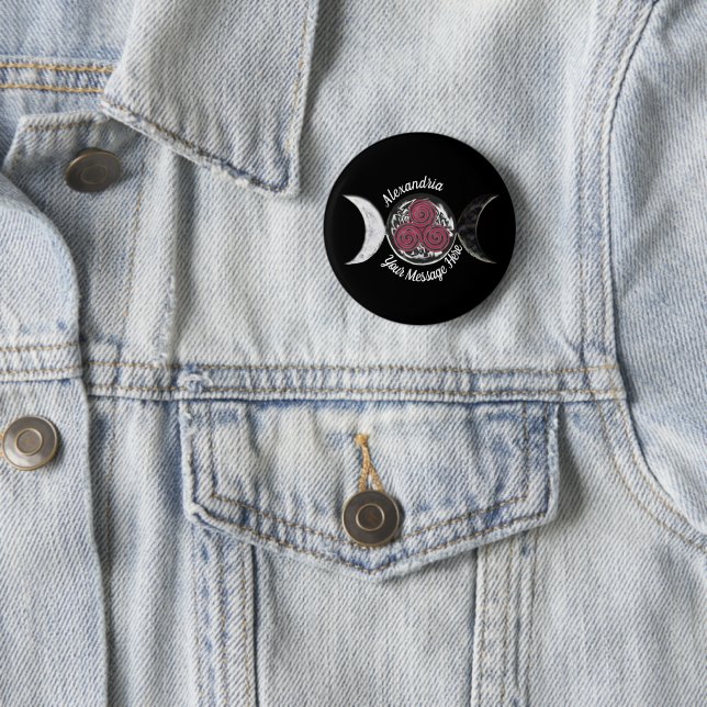 Badge Rond 5 Cm Goddes (En situation)