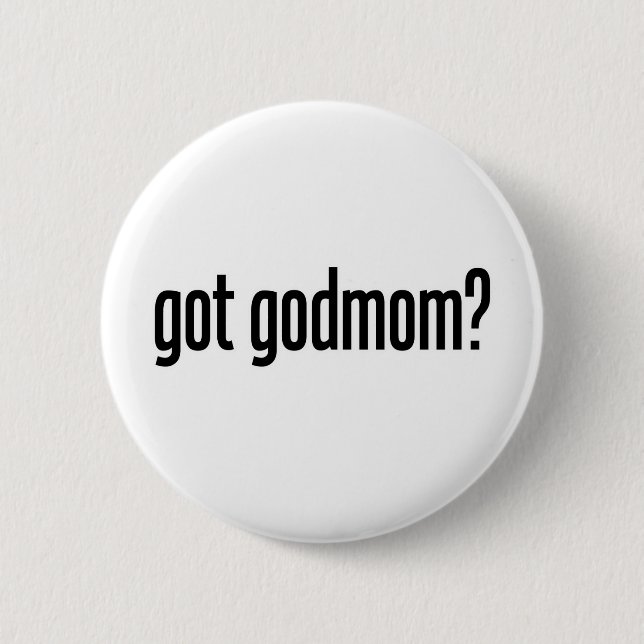 Badge Rond 5 Cm godmom obtenu (Devant)