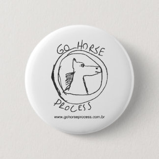 BADGE ROND 5 CM GOHORSE OFFICIEL PRODUCT HOMOLOGATED